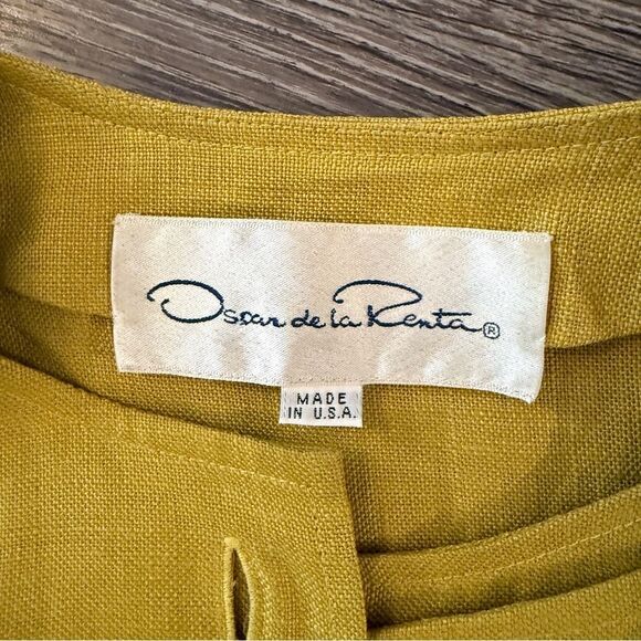 Oscar De La Renta Vintage Dress and Jacket Set - Picture 10 of 15